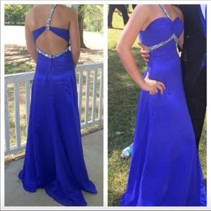Prom dress. Royal blue